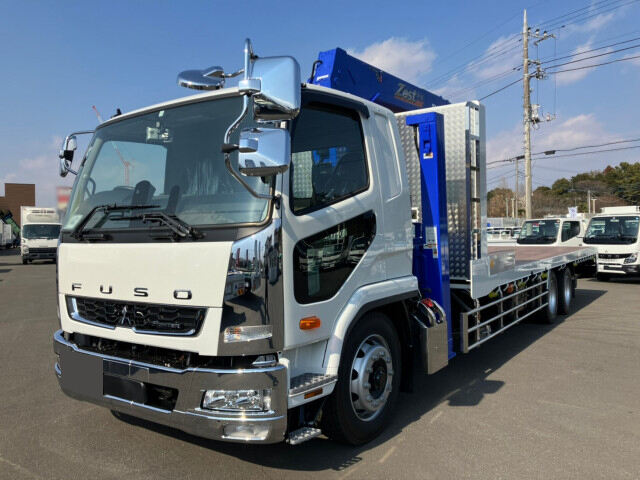 三菱 ファイター 中型/増トン 車両重機運搬 セルフローダー 2DG-FQ62F