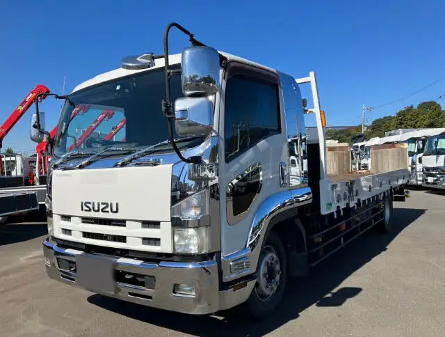 いすゞ フォワード 中型/増トン 車両重機運搬 ラジコン ウインチの中古トラック画像1