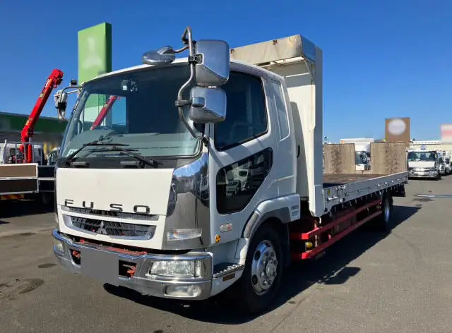 三菱 ファイター 中型/増トン 車両重機運搬 ラジコン ウインチの中古トラック画像1