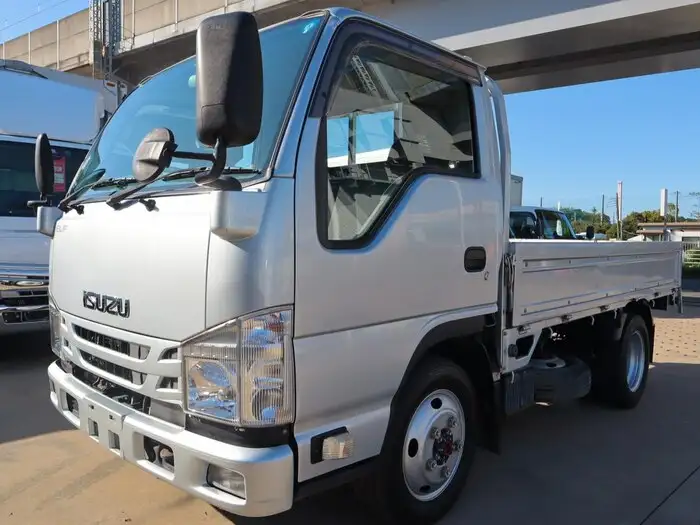 いすゞ エルフ 小型 平ボディ TRG-NJS85A H30の中古トラック画像1