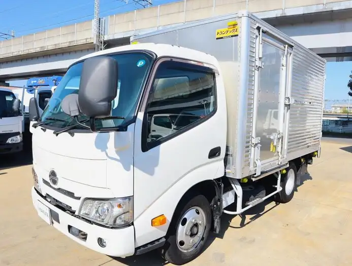 日野 デュトロ 小型 アルミバン 床鉄板 サイドドアの中古トラック画像1