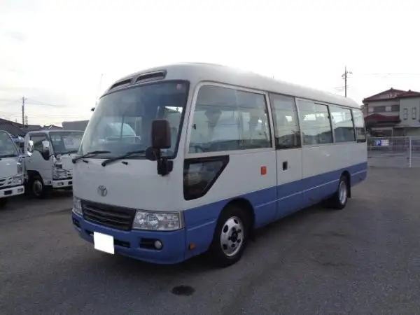 トヨタ コースター 小型 バス マイクロバス BDG-XZB50の中古トラック画像1