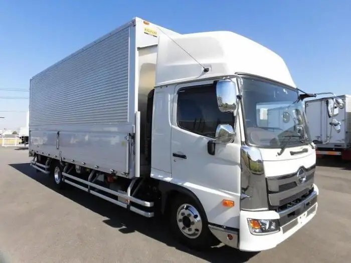日野 レンジャー 中型/増トン ウイング エアサス ベッドの中古トラック画像2