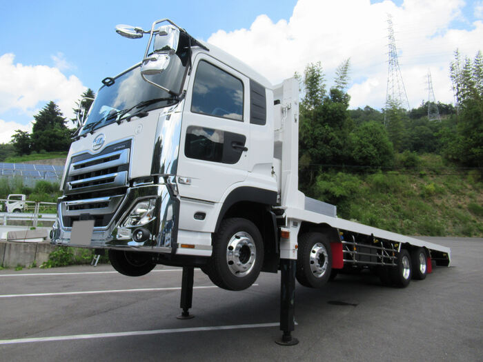 日産UD クオン 大型 車両重機運搬 セルフローダー 2PG-CG5CL