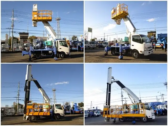 日野 デュトロ 小型 高所・建柱車 高所作業車 TKG-XZU700Xの中古トラック画像11