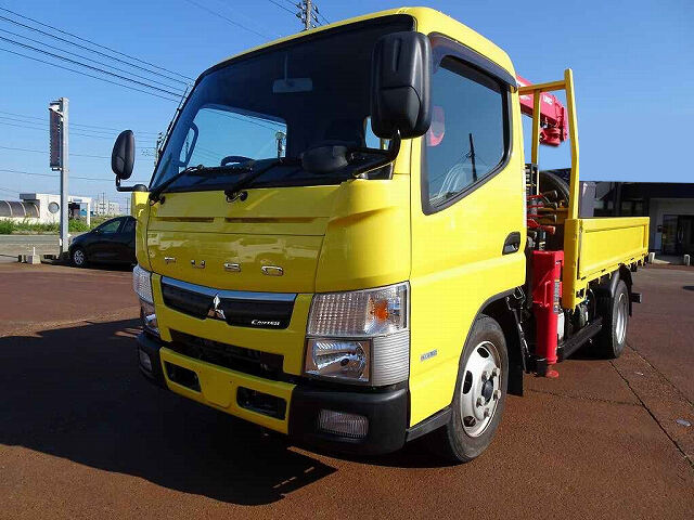 三菱 キャンター 小型 クレーン付 4段 ラジコン｜画像1