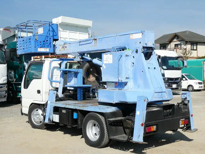 いすゞ エルフ 小型 高所・建柱車 高所作業車 PB-NKR81Nの中古トラック画像5