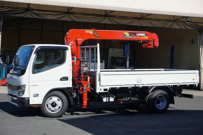 三菱 キャンター 小型 クレーン付 標準ロング 2RG-FEAV0