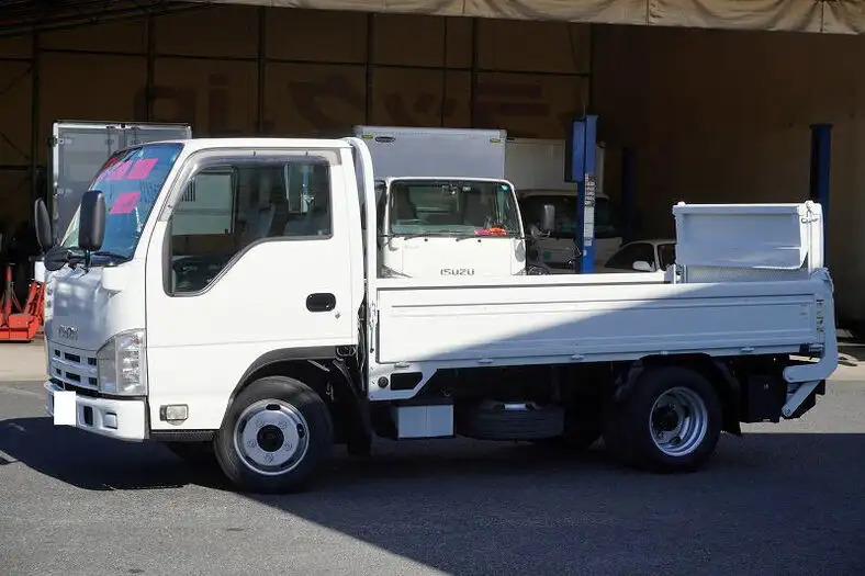 いすゞ エルフ 小型 平ボディ パワーゲート TKG-NHR85A の中古トラック【車両No.155105】