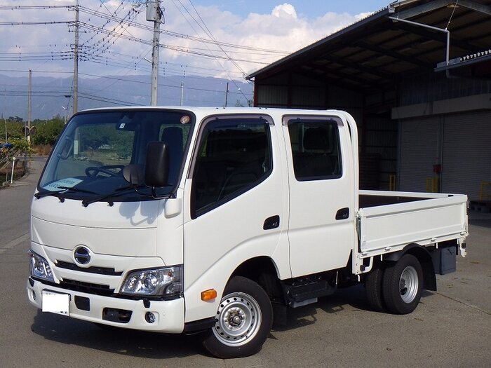 日野 デュトロ 小型 平ボディ Wキャブ(ダブルキャブ) 2DG-GDY281M｜画像1
