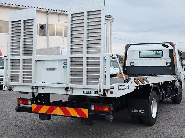 三菱 キャンター 小型 車両重機運搬 ラジコン ウインチの中古トラック画像4