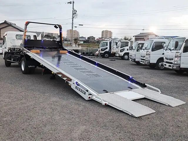 三菱 キャンター 小型 車両重機運搬 ラジコン ウインチの中古トラック画像9