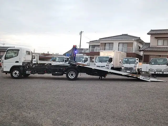 三菱 キャンター 小型 車両重機運搬 ラジコン ウインチの中古トラック画像8