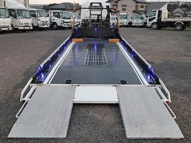 三菱 キャンター 小型 車両重機運搬 ラジコン ウインチの中古トラック画像11