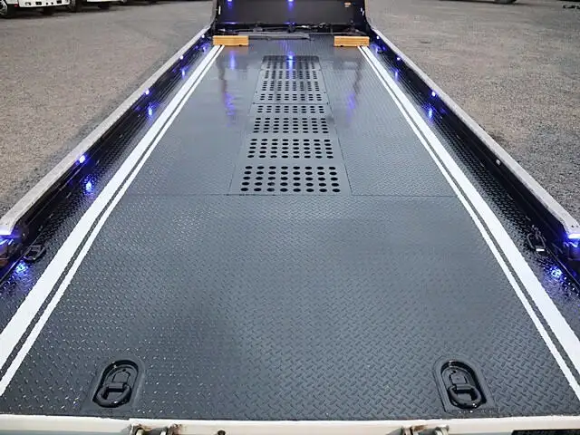 三菱 キャンター 小型 車両重機運搬 ラジコン ウインチの中古トラック画像10