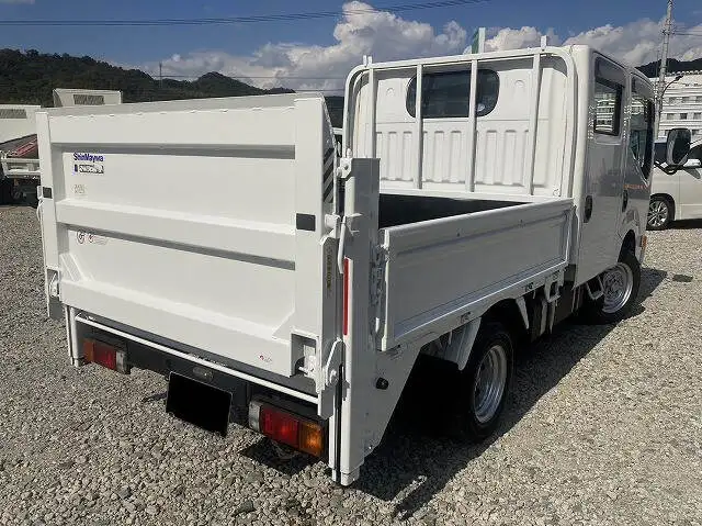 日産 アトラス 小型 平ボディ Wキャブ パワーゲートの中古トラック画像2