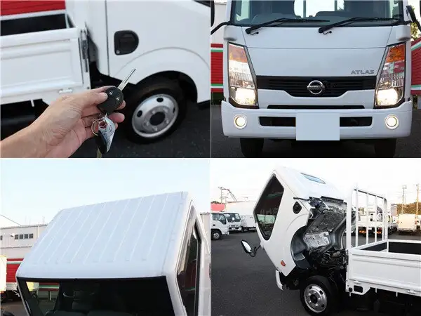 日産 アトラス 小型 平ボディ パワーゲート SKG-TZ2F24の中古トラック画像10