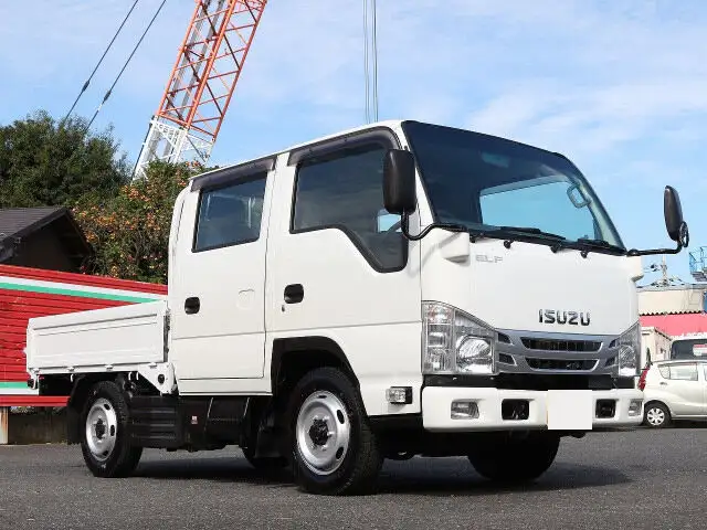 いすゞ エルフ 小型 平ボディ Wキャブ TRG-NHS85Aの中古トラック画像2