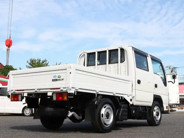 いすゞ エルフ 小型 平ボディ Wキャブ TRG-NHS85Aの中古トラック画像3
