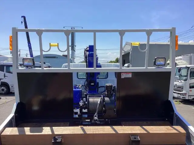 三菱 キャンター 小型 車両重機運搬 4段クレーン ラジコンの中古トラック画像5