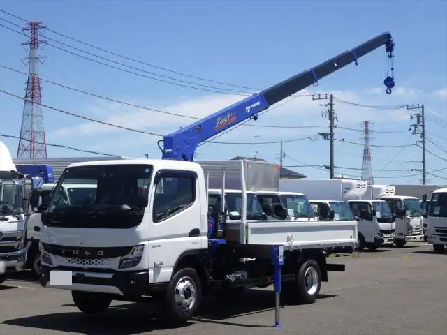 三菱 キャンター 小型 クレーン付 4段 ラジコンの中古トラック画像1