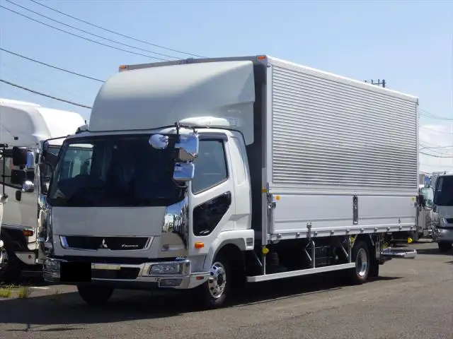 三菱 ファイター 中型/増トン ウイング パワーゲート エアサスの中古トラック画像1