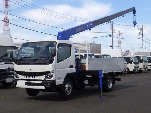 三菱 キャンター 小型 クレーン付 4段 ラジコンの中古トラック画像1