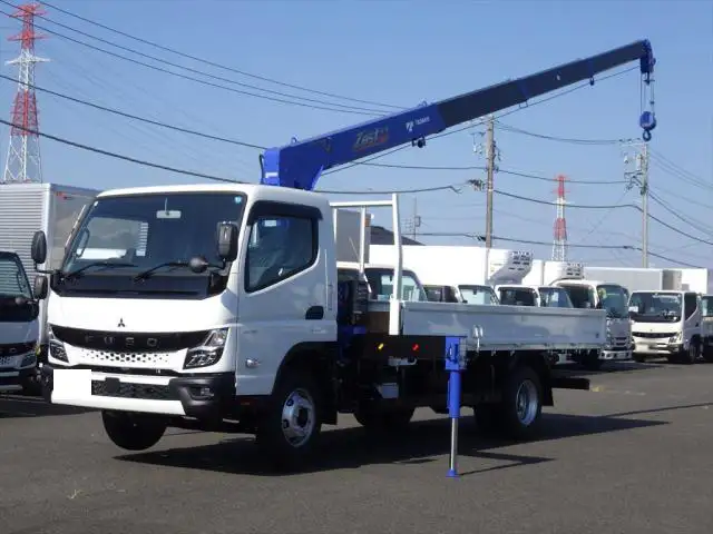 三菱 キャンター 小型 クレーン付 4段 ラジコンの中古トラック画像1