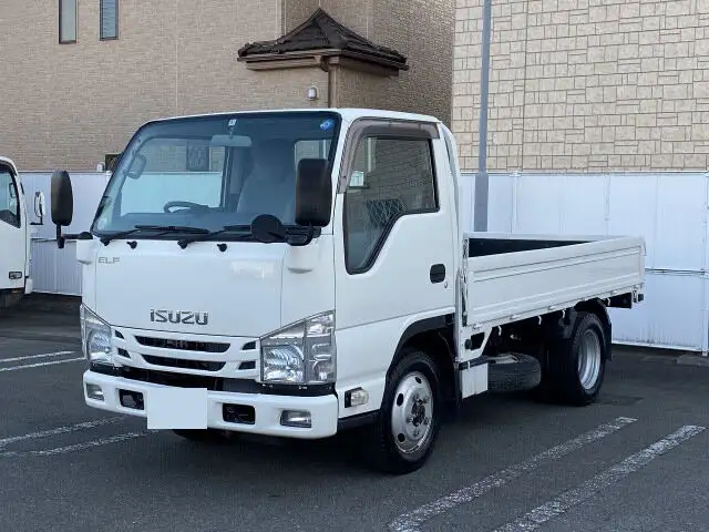 いすゞ エルフ 小型 平ボディ TRG-NJS85A H27の中古トラック画像1