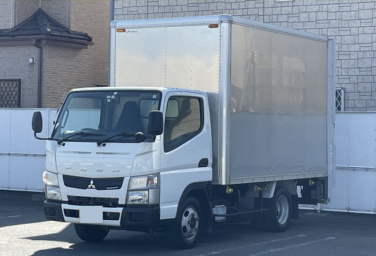 三菱 キャンター 小型 アルミバン パワーゲート TKG-FBA20｜画像1