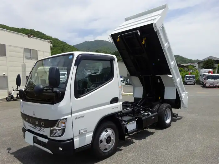 三菱 キャンター 小型 ダンプ ローダー 2RG-FBA60の中古トラック画像1
