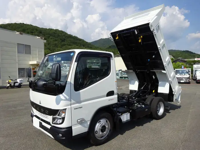 三菱 キャンター 小型 ダンプ ローダー 2RG-FBA60の中古トラック画像1