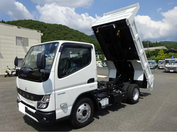 三菱 キャンター 小型 ダンプ ローダー 2RG-FBA60の中古トラック画像1