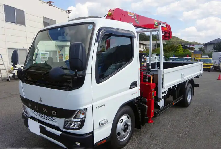 三菱 キャンター 小型 クレーン付 4段 ラジコンの中古トラック画像1