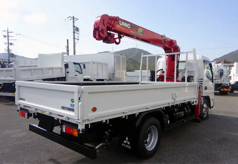 三菱 キャンター 小型 クレーン付 4段 ラジコンの中古トラック画像2