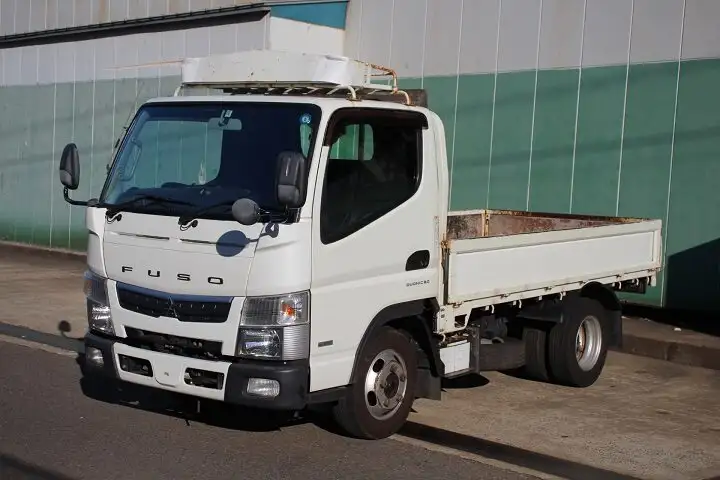 三菱 キャンター 小型 平ボディ TPG-FBA20 H29｜画像1