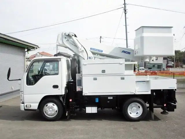 いすゞ エルフ 小型 高所・建柱車 高所作業車 TPG-NKR85ANの中古トラック画像4
