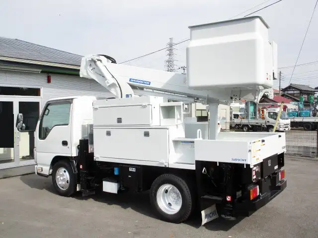 いすゞ エルフ 小型 高所・建柱車 高所作業車 TPG-NKR85ANの中古トラック画像5