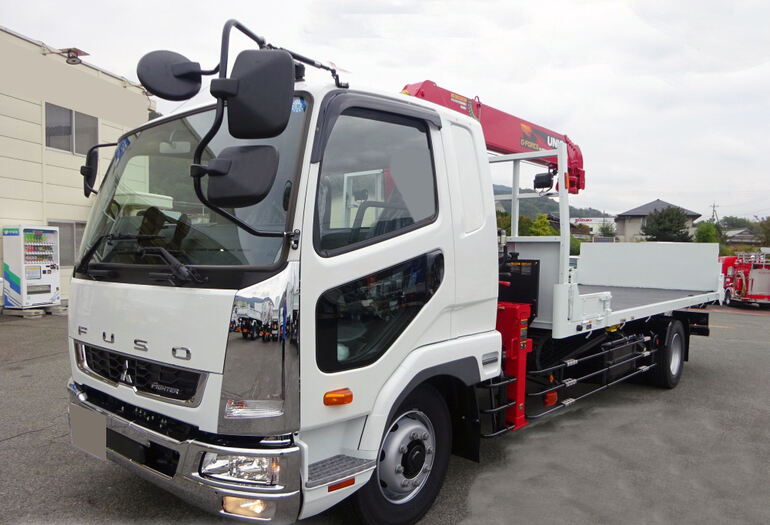 三菱 ファイター 中型/増トン 車両重機運搬 セーフティーローダー 2KG-FK62FZ