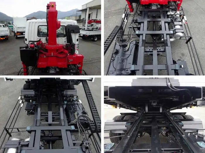 三菱 ファイター 中型/増トン 車両重機運搬 5段クレーン ラジコンの中古トラック画像11