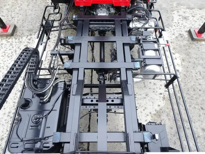 三菱 ファイター 中型/増トン 車両重機運搬 5段クレーン ラジコンの中古トラック画像15