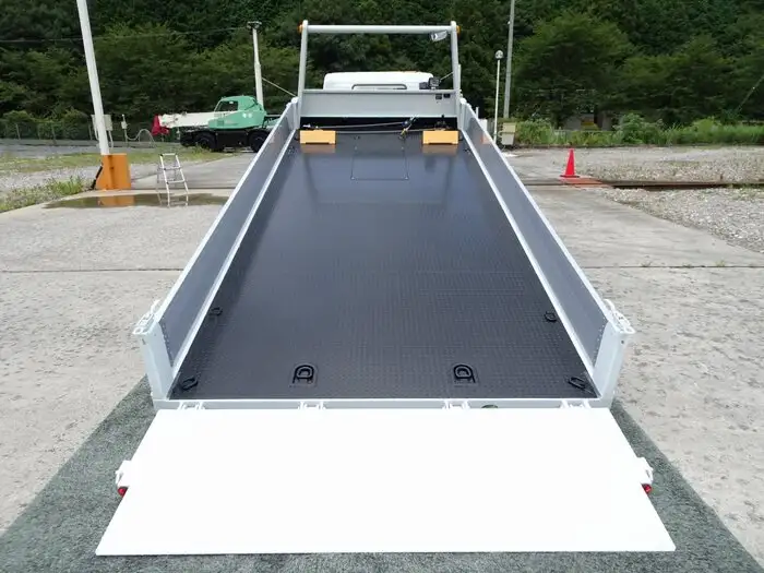 三菱 キャンター 小型 車両重機運搬 ラジコン ウインチの中古トラック画像7