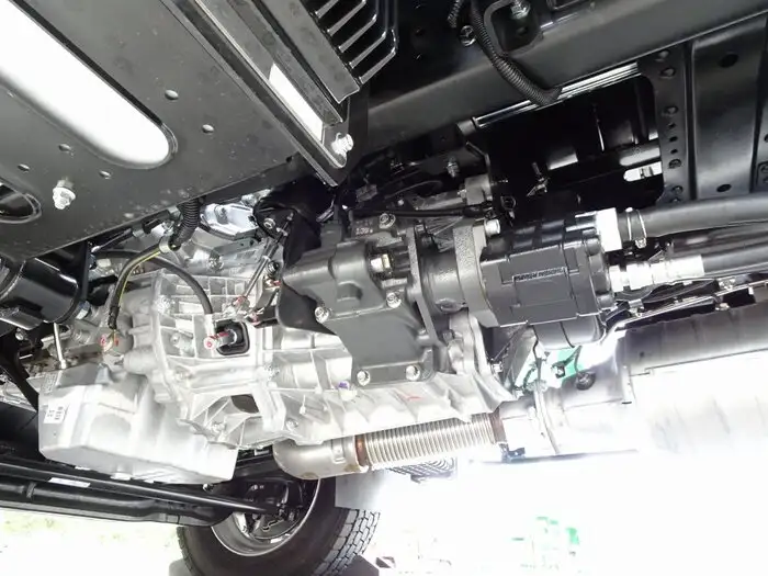 三菱 キャンター 小型 車両重機運搬 ラジコン ウインチの中古トラック画像像17