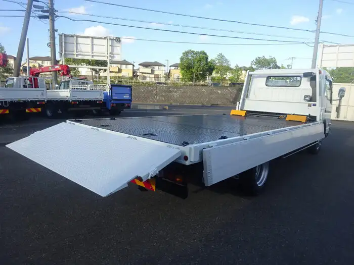三菱 キャンター 小型 車両重機運搬 ラジコン ウインチの中古トラック画像6
