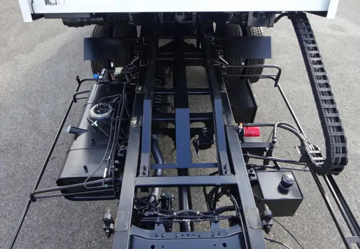 三菱 キャンター 小型 車両重機運搬 ラジコン ウインチの中古トラック画像11