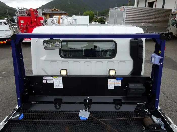三菱 キャンター 小型 車両重機運搬 ラジコン ウインチの中古トラック画像7