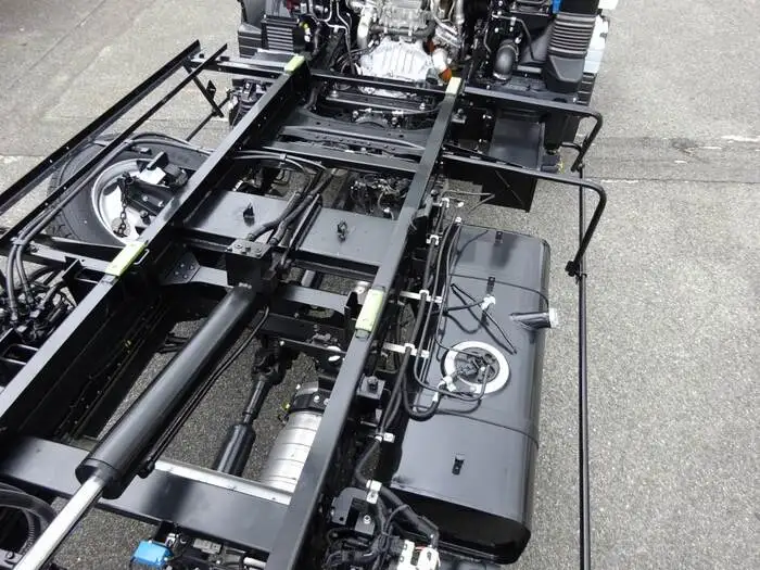 三菱 キャンター 小型 車両重機運搬 ラジコン ウインチの中古トラック画像9