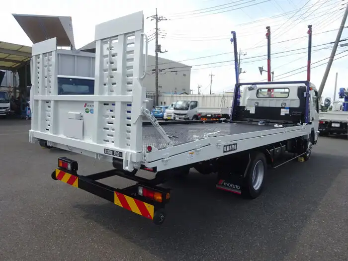 三菱 キャンター 小型 車両重機運搬 ラジコン ウインチの中古トラック画像4