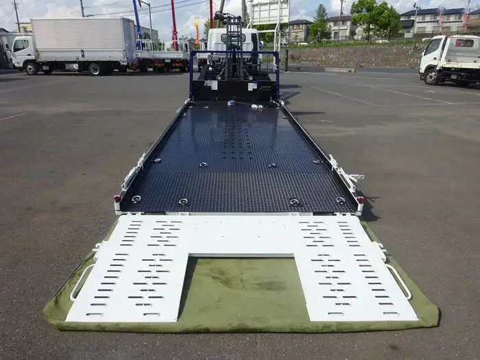三菱 キャンター 小型 車両重機運搬 ラジコン ウインチの中古トラック画像6