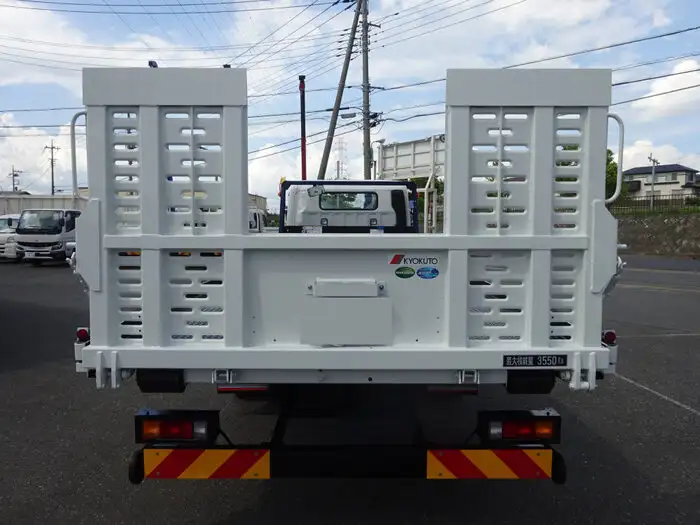 三菱 キャンター 小型 車両重機運搬 ラジコン ウインチの中古トラック画像5